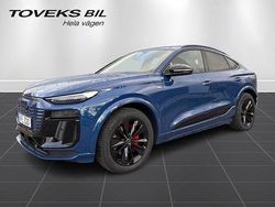 Blå (ascariblå metallic) Begagnad 2025 Audi Q6 Sportback e-tron S-Line SUV | 879 000 kr