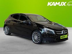 Svart Begagnad 2015 Mercedes A180 AMG line Halvkombi | 149 800 kr (Marknadspris)