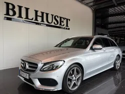 Silver Begagnad 2016 Mercedes C220 AMG line Kombi | 249 900 kr (Marknadspris)