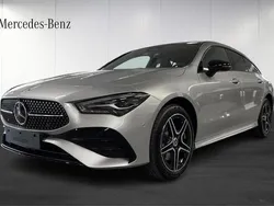 Silver Ny 2024 Mercedes CLA250e Shooting Brake Advanced Plus Kombi | 527 900 kr (Dyr)
