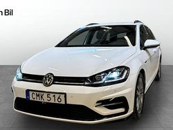 Vit Begagnad 2018 VW Golf VII R-line Plus Kombi | 219 900 kr (Lite dyr)