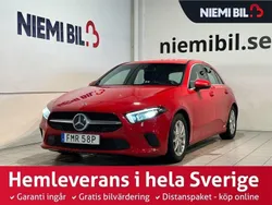 Röd Begagnad 2019 Mercedes A180 Halvkombi | 179 900 kr (Marknadspris)