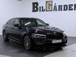 Svart Begagnad 2017 BMW 520 M Sport Sedan | 284 900 kr (Lite dyr)