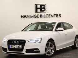 Vit Begagnad 2016 Audi A5 Sportback S-Line Halvkombi | 184 900 kr (Marknadspris)