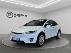 Vit Begagnad 2019 Tesla Model X SUV | 389 500 kr (Bra pris)