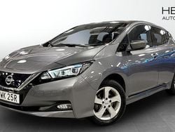 Grå Begagnad 2021 Nissan Leaf N-Connecta Halvkombi | 194 900 kr (Bra pris)