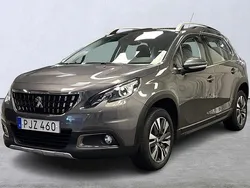 Mörkgrå Begagnad 2017 Peugeot 2008 Allure SUV | 129 900 kr (Marknadspris)