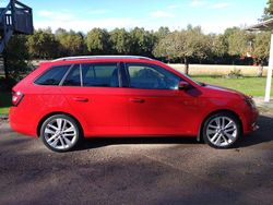 Röd Begagnad 2018 Skoda Fabia Halvkombi | 115 000 kr (Lite dyr)