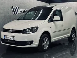 Vit Begagnad 2013 VW Caddy Edition Minibuss | 79 900 kr (Marknadspris)