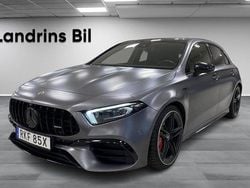 Grå Begagnad 2020 Mercedes A45 AMG Premium Halvkombi | 439 000 kr (Marknadspris)