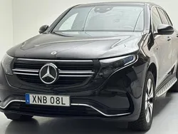 Svart Begagnad 2021 Mercedes EQC400 AMG line SUV | 339 000 kr (Superpris)