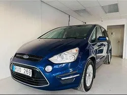 Blå Begagnad 2013 Ford S-MAX Business Edition Minibuss | 69 900 kr (Dyr)