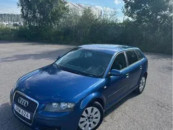 Blå Begagnad 2008 Audi A3 Sportback Attraction Halvkombi | 27 500 kr (Marknadspris)