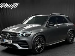 Grå (selenite grå metallic) Begagnad 2022 Mercedes GLE350e AMG SUV | 779 800 kr (Dyr)