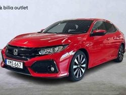 Röd Begagnad 2017 Honda Civic Halvkombi | 149 900 kr