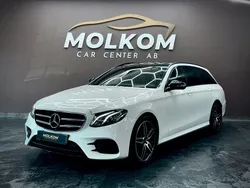 Vit Begagnad 2017 Mercedes E220 AMG line Kombi | 299 800 kr (Marknadspris)