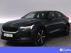 Mörkblå (blå) Begagnad 2021 Polestar 2 Long Range Single Motor Sedan | 344 900 kr (Marknadspris)