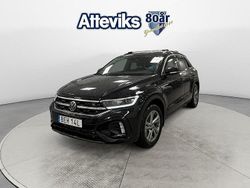 Svart Begagnad 2024 VW T-Roc R-line SUV | 439 000 kr