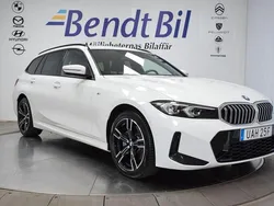 Vit Begagnad 2024 BMW 330e M Sport Kombi | 509 500 kr (Marknadspris)