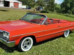 Röd Begagnad 1964 Chevrolet Impala cabriolet Cab | 379 000 kr