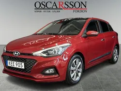 Röd Begagnad 2016 Hyundai i20 Halvkombi | 144 000 kr