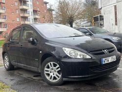 Svart Begagnad 2005 Peugeot 307 Griffe Halvkombi | 18 000 kr (Marknadspris)