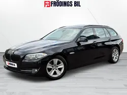 Svart Begagnad 2011 BMW 520 Kombi | 109 900 kr (Marknadspris)