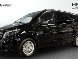 Svart (black) Begagnad 2023 Mercedes e-Vito Minibuss | 611 250 kr (Bra pris)