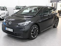 Mörkgrå Begagnad 2021 VW ID.3 Pro Performance Halvkombi | 242 500 kr (Marknadspris)