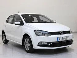 Vit Begagnad 2015 VW Polo Halvkombi | 99 900 kr (Marknadspris)