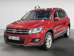 Röd Begagnad 2013 VW Tiguan SUV | 129 900 kr (Marknadspris)