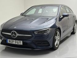 Blå Begagnad 2023 Mercedes CLA200 Shooting Brake AMG line Kombi | 299 000 kr (Superpris)