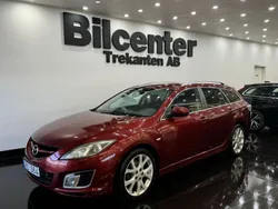 Röd Begagnad 2008 Mazda 6 Inclusive Kombi | 49 900 kr (Marknadspris)