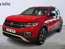 Röd Begagnad 2019 VW T-Cross SUV | 199 900 kr (Marknadspris)