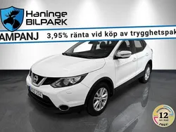 Vit Begagnad 2015 Nissan Qashqai SUV | 139 900 kr (Marknadspris)