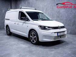 Vit Begagnad 2023 VW Caddy Maxi Minibuss | 259 800 kr (Marknadspris)