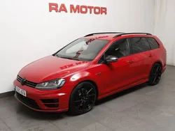 Röd Begagnad 2016 VW Golf VII R Kombi | 238 900 kr (Marknadspris)