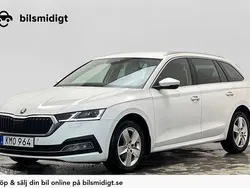 Vit Begagnad 2020 Skoda Octavia Style Kombi | 209 900 kr (Marknadspris)