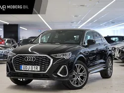 Svart Begagnad 2023 Audi Q3 Sportback S-Line SUV | 429 900 kr (Marknadspris)