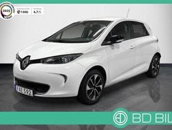 Vit Begagnad 2018 Renault Zoe Halvkombi | 129 900 kr (Marknadspris)