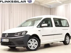 Vit Begagnad 2017 VW Caddy Maxi Life Life Minibuss | 209 900 kr (Dyr)