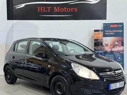 Svart Begagnad 2008 Opel Corsa Halvkombi | 38 901 kr (Marknadspris)
