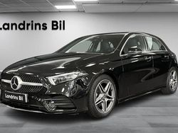 Svart Begagnad 2022 Mercedes A180 Premium Plus Halvkombi | 329 000 kr (Dyr)