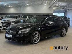Svart Begagnad 2015 Mercedes CLA200 AMG Kombi | 184 900 kr (Marknadspris)
