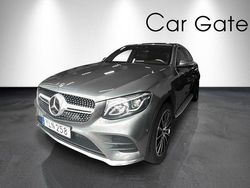 Grå Begagnad 2018 Mercedes GLC350 AMG line Sportkupé | 339 900 kr