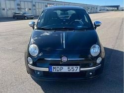 Svart Begagnad 2012 Fiat 500 Lounge Halvkombi | 74 900 kr (Lite dyr)