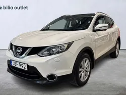 Vit Begagnad 2017 Nissan Qashqai Tekna SUV | 144 800 kr (Marknadspris)