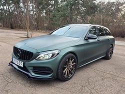 Mörkgrå Begagnad 2017 Mercedes C43 AMG AMG line Kombi | 289 900 kr (Lite dyr)