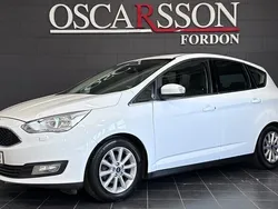 Vit Begagnad 2018 Ford C-MAX Minibuss | 104 900 kr (Marknadspris)