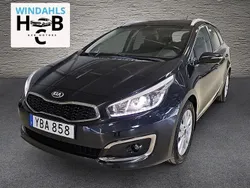 Svart Begagnad 2015 Kia Ceed Kombi | 149 700 kr (Dyr)